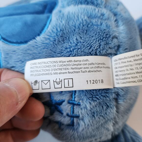 Scentsy Buddy Disney Stitch 17" Plush w/Scent Pack Retired Blue Excellent - Picture 8 of 10